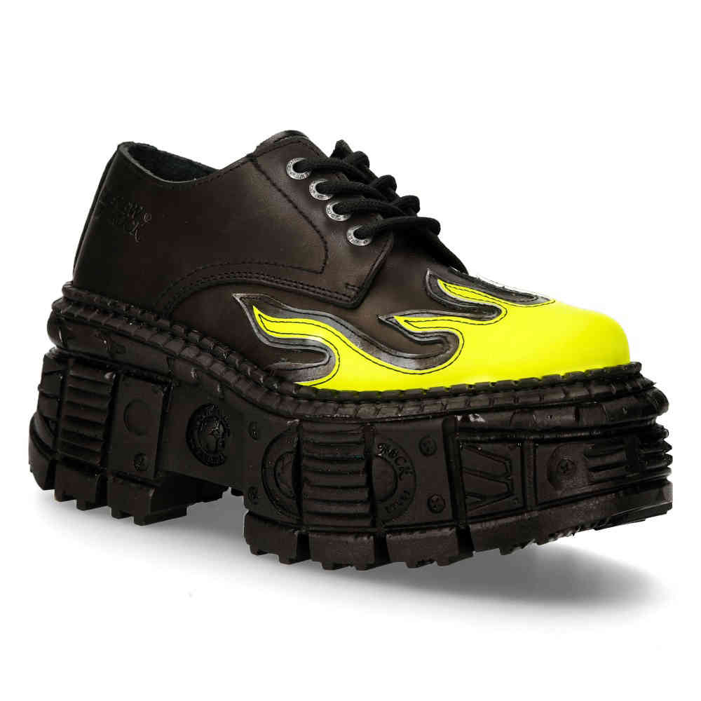 New Rock - M-WALL211-S2 Niedrige Schuhe - Silberfarben/Schwarz